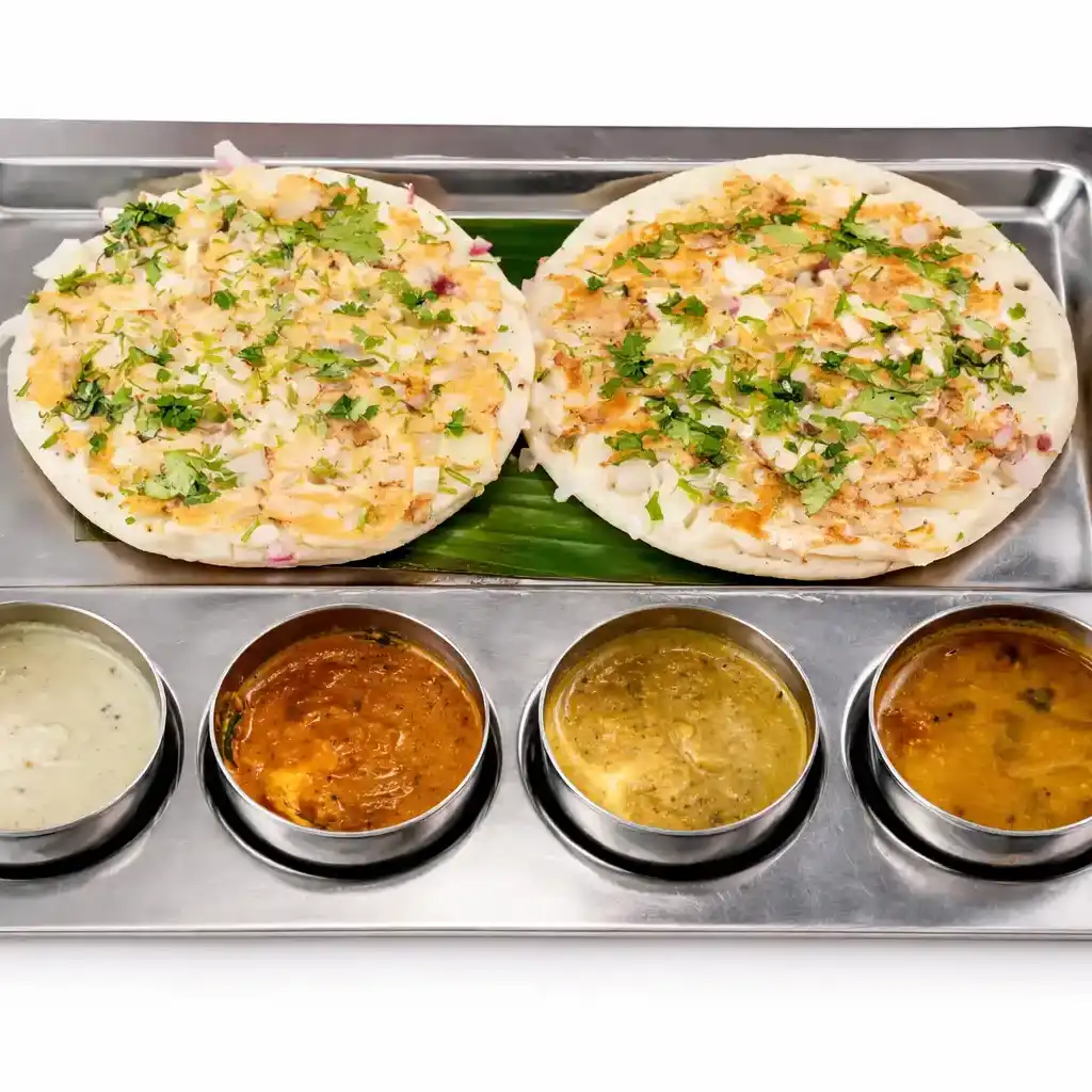 Onion Uttappam at Naga's South Indian Cuisine 